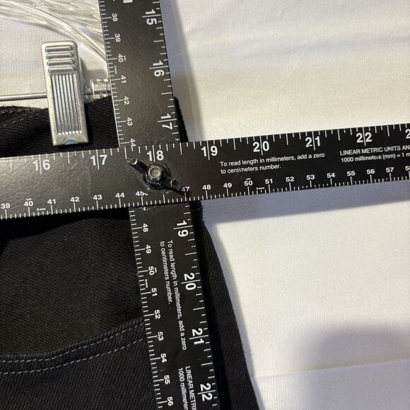 Levi’s 505 Black Dark Wash Straight Leg Relaxed Fit Jeans Men’s W36 L30 - Picture 5 of 6